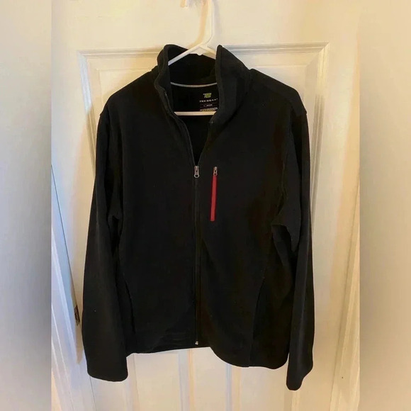 Tech Gear Men’s Size Large Fleece Zip Up - Picture 1 of 4